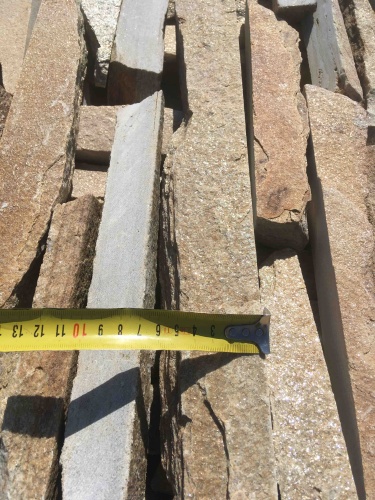 Горбушка златолит золотистый для облицовки купить в Белорецке