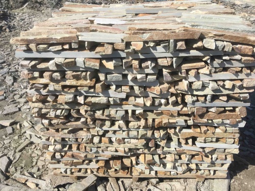 Горбушка златолит золотистый для облицовки купить в Белорецке