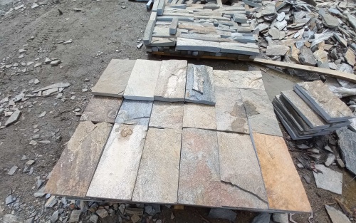 Плитка пилёная златолит Уральский для фасада купить в Белорецке