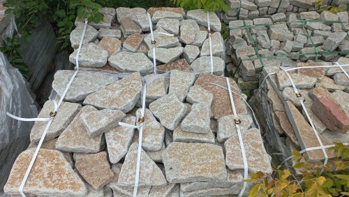 Гранитный плитняк галтованный для парковки купить в Белорецке