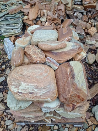 Златолит жёлтый, жёлто-зелёный глыбки и валуны для ланшафтного дизайна купить в Белорецке