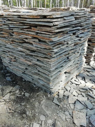 Плитняк златолит Уральский для цоколя, отмостки купить в Белорецке