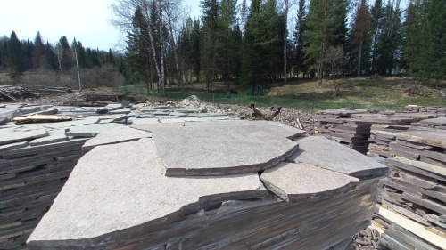 плитняк лемезит для дорожек