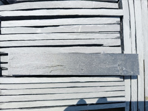 Плитка чёрная из натурального камня фасадная 30 см * 5 см, толщина 7 мм -30 мм купить в Белорецке